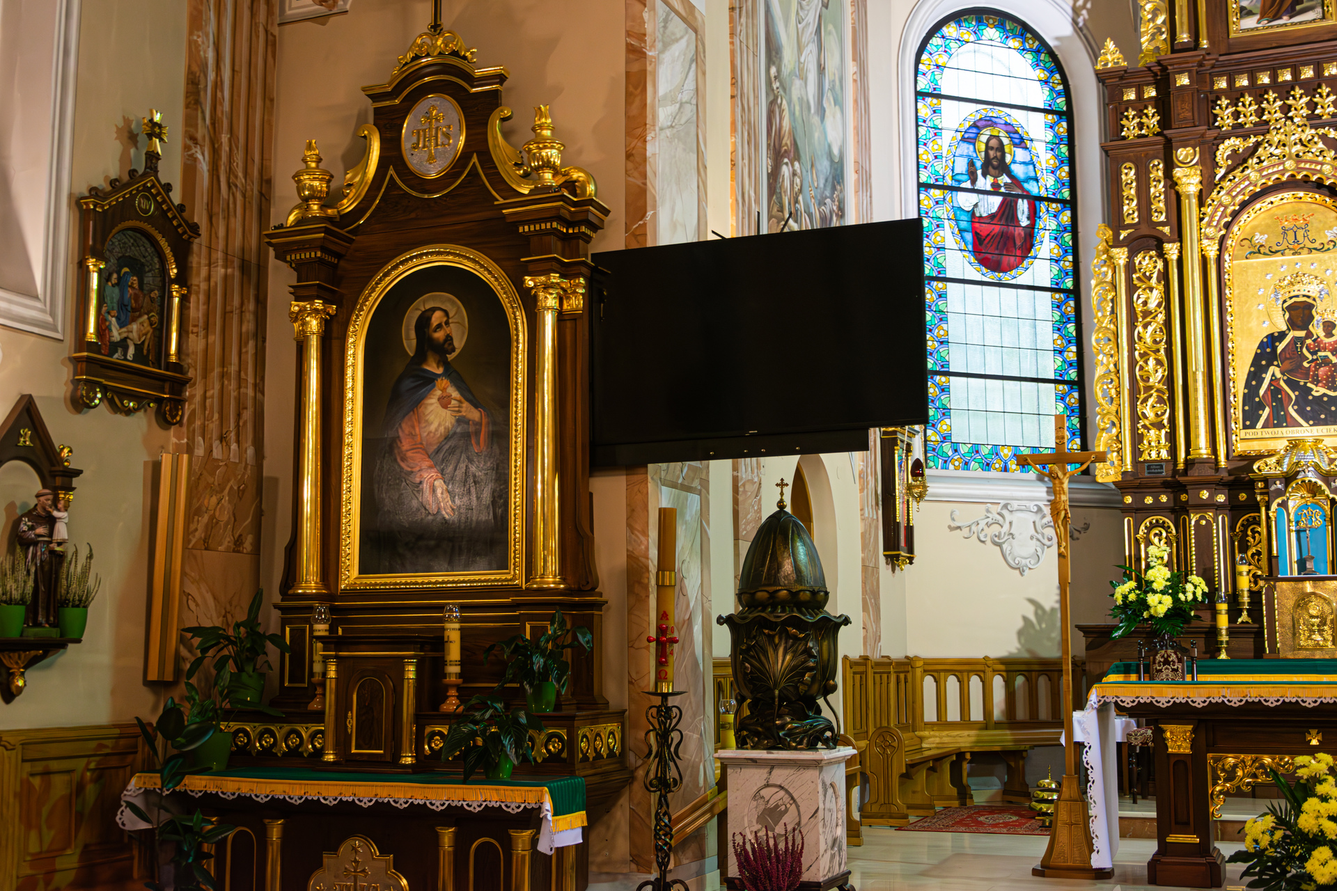 Wnętrze kościoła