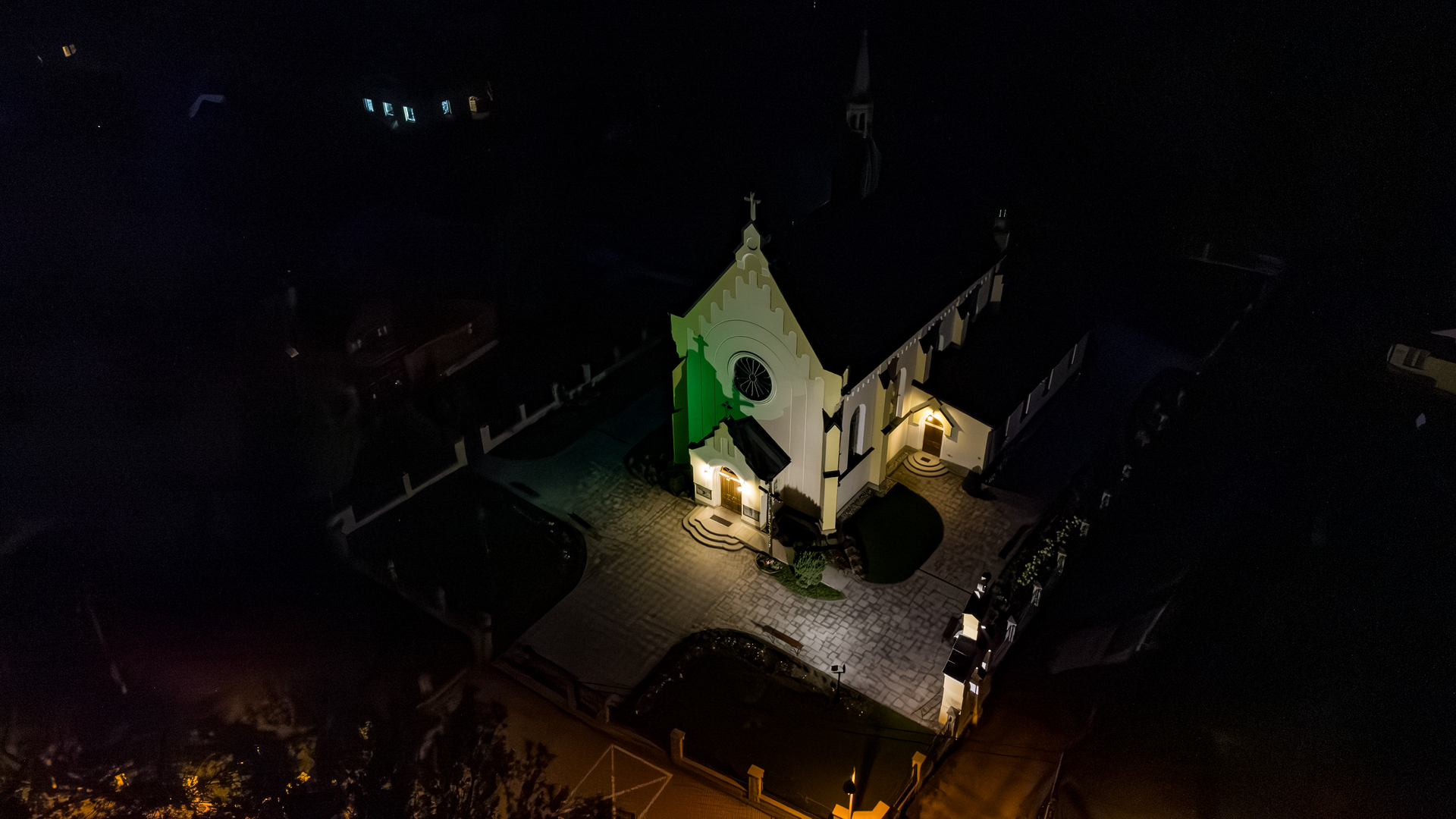 Kościół nocą